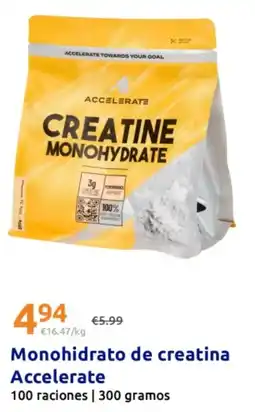 Action Accelerate creatine monohydrate oferta