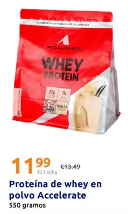 Action Accelerate whey protein oferta