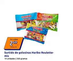 Action Haribo roulette-mix oferta