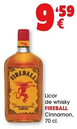 TOP Cash & Carry Fireball licor de whisky cinnamon oferta