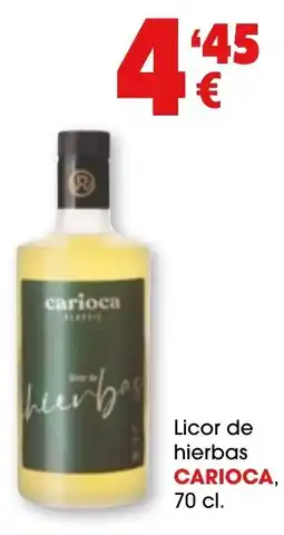 TOP Cash & Carry Carioca licor de hierbas oferta