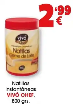 TOP Cash & Carry VIVÓ CHEF natillas instantáneas oferta