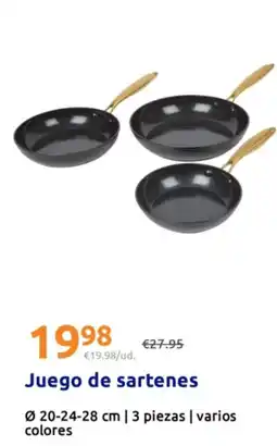 Action Juego de sartenes oferta