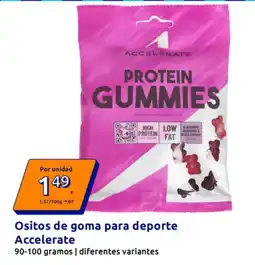 Action Accelerate protein gummies oferta