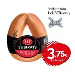 Condis Subirats - botifarra d'ou oferta