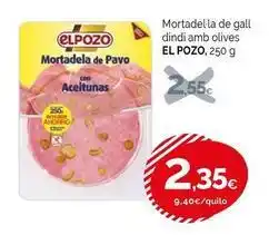 Condis Elpozo - mortadela de pavo oferta