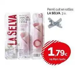 Condis La selva - pernil cuit en rotllos oferta