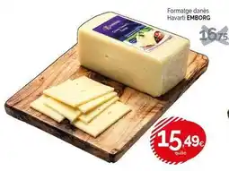 Condis Emborg - formatge danes havarti oferta