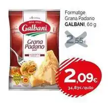 Condis Galbani - formatge grana padano oferta