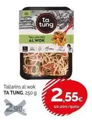 Ta tung - tallarins al wok