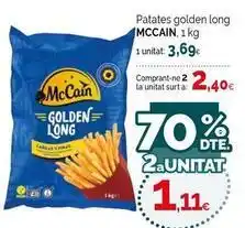 Condis Mccain - patates golden long oferta