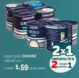 Condis Danone - iogurt grec natural oferta