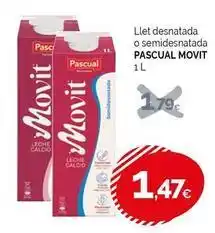 Condis Pascual - llet desnatada o semidesnatada oferta