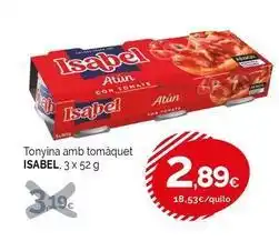 Condis Isabel - tonyina amb tomàquet oferta