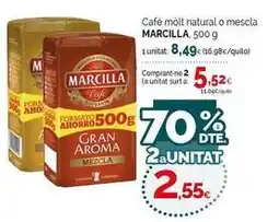 Condis Marcilla - cafe molt natural o mescla oferta