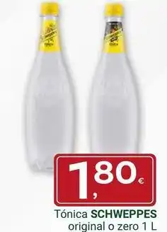Supermercados Dani Schweppes - tonica original o zero oferta