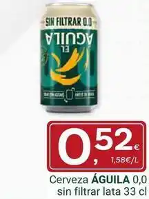 Supermercados Dani Cerveza 0,0 sin filtrar oferta