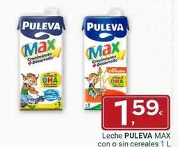 Supermercados Dani Puleva - leche max con o sin cereales oferta