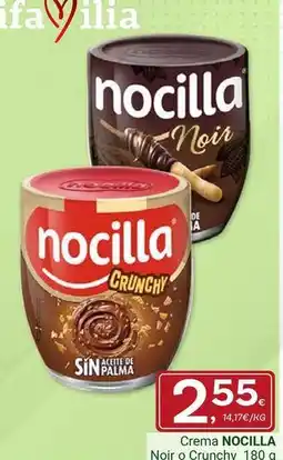 Supermercados Dani Nocilla - crema noir o crunchy oferta