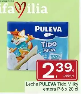Puleva - leche tido milky entera