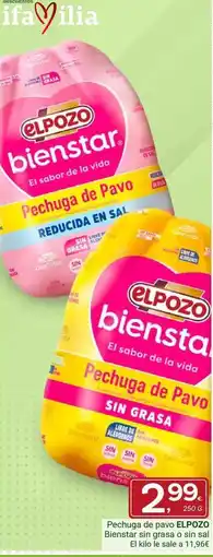 Supermercados Dani Elpozo - pechuga de pavo bienstar oferta