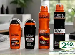 Supermercados Dani L'oréal - desodorante men expert gama oferta