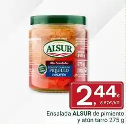 Supermercados Dani Alsur - ensalada de pimiento y atun tarro oferta