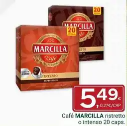 Supermercados Dani Marcilla - cafe ristretto o intenso oferta