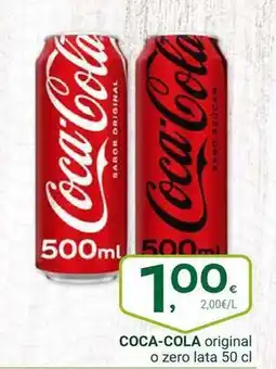 Supermercados Dani Coca-cola - original o zero lata oferta