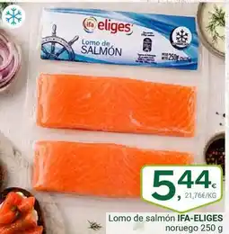 Supermercados Dani Ifa eliges - lomo de salmon oferta