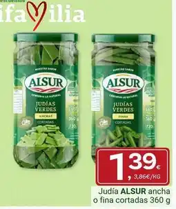 Supermercados Dani Alsur - judia ancha o fina cortadas oferta