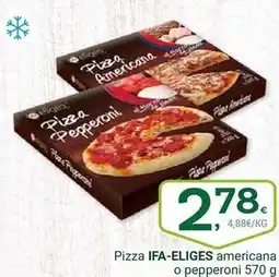 Supermercados Dani Ifa eliges - pizza americana o pepperoni oferta