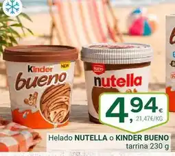 Supermercados Dani Nutella - helado bueno oferta
