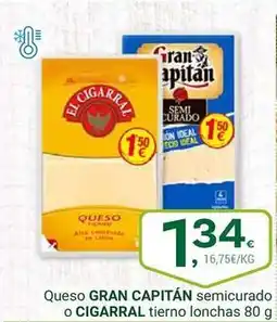 Supermercados Dani Gran capitán - queso semicurado oferta