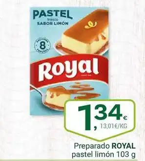 Supermercados Dani Royal - preparado pastel limon oferta