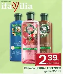 Supermercados Dani Herbal - champú essences oferta