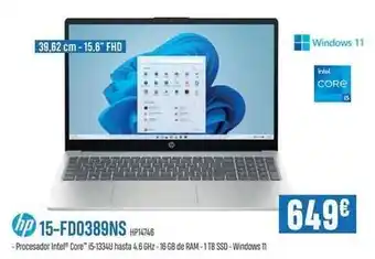 Hp - 15-fd0389ns 714746