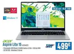 Beep Acer - aspire lite 15 oferta