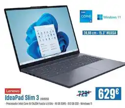 Beep Lenovo - ideapad slim 3 oferta