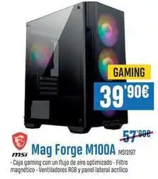 Beep Msi - mag forge m100a oferta