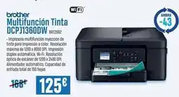 Beep Brother - multifuncion tinta dcpj1360dw oferta