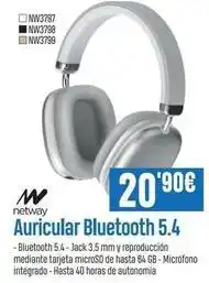 Beep Netway - auricular bluetooth 5.4 oferta