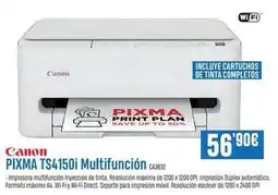 Beep Canon - pixma ts4150i multifunción c30532 oferta