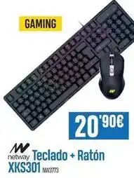 Beep Netway - teclado + ratón xks301 oferta