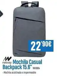Beep Netway - mochila casual backpack 15.6 oferta