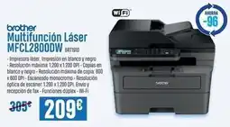 Beep Brother - multifuncion laser mfcl2800dw oferta