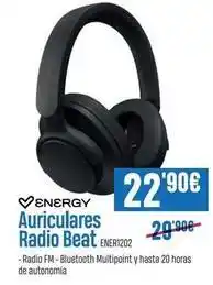 Beep Energy - auriculares radio beat oferta