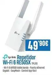 Beep Tp-link - repetidor wi-fi 6 re505x tp1510 oferta
