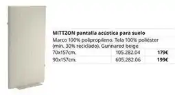 IKEA Mitzon pantalla acústica para suelo oferta