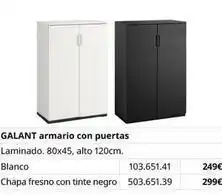 IKEA Blanco - galant armario con puertas oferta
